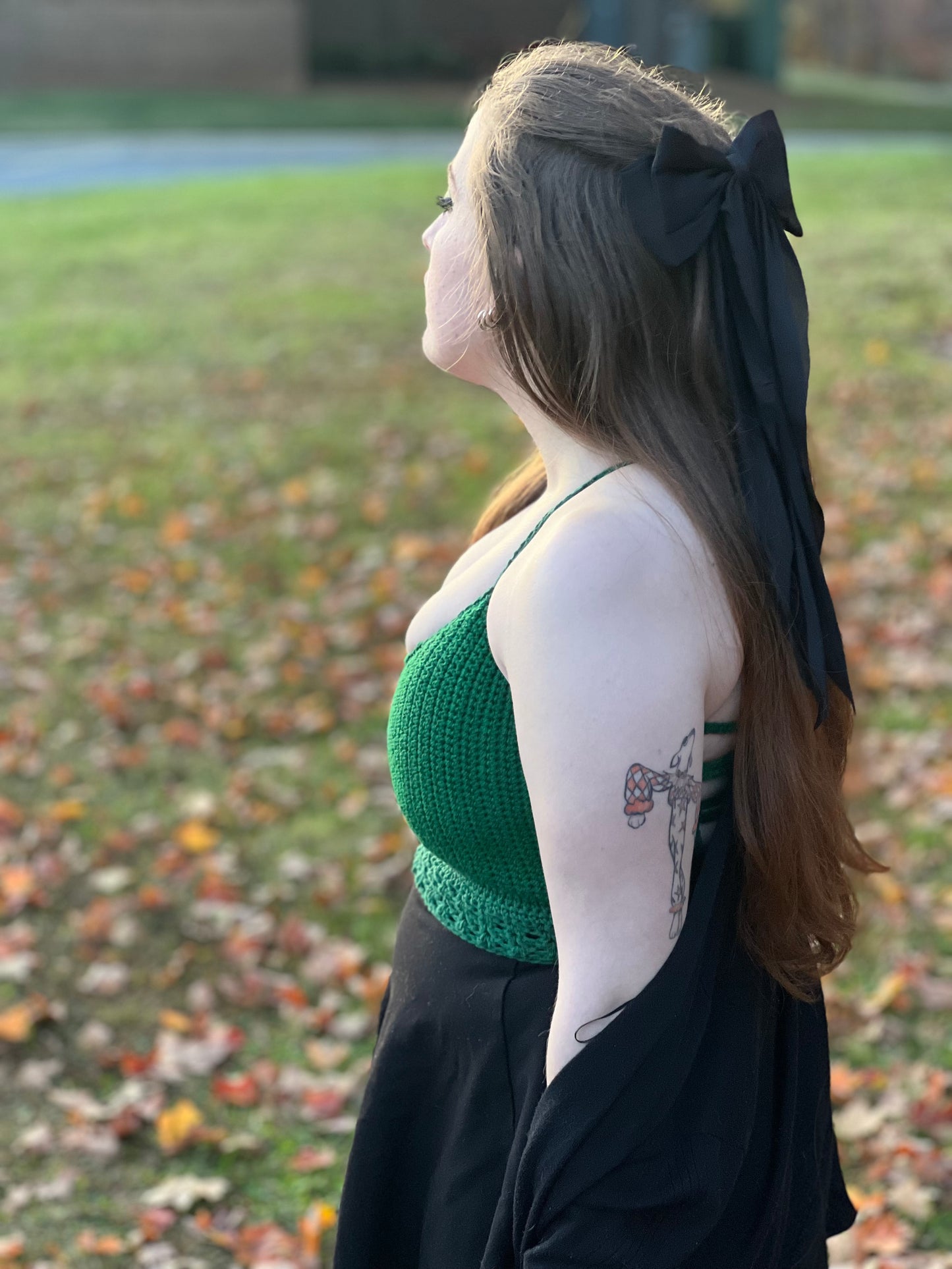 Solid Sneak-A-Peek Top