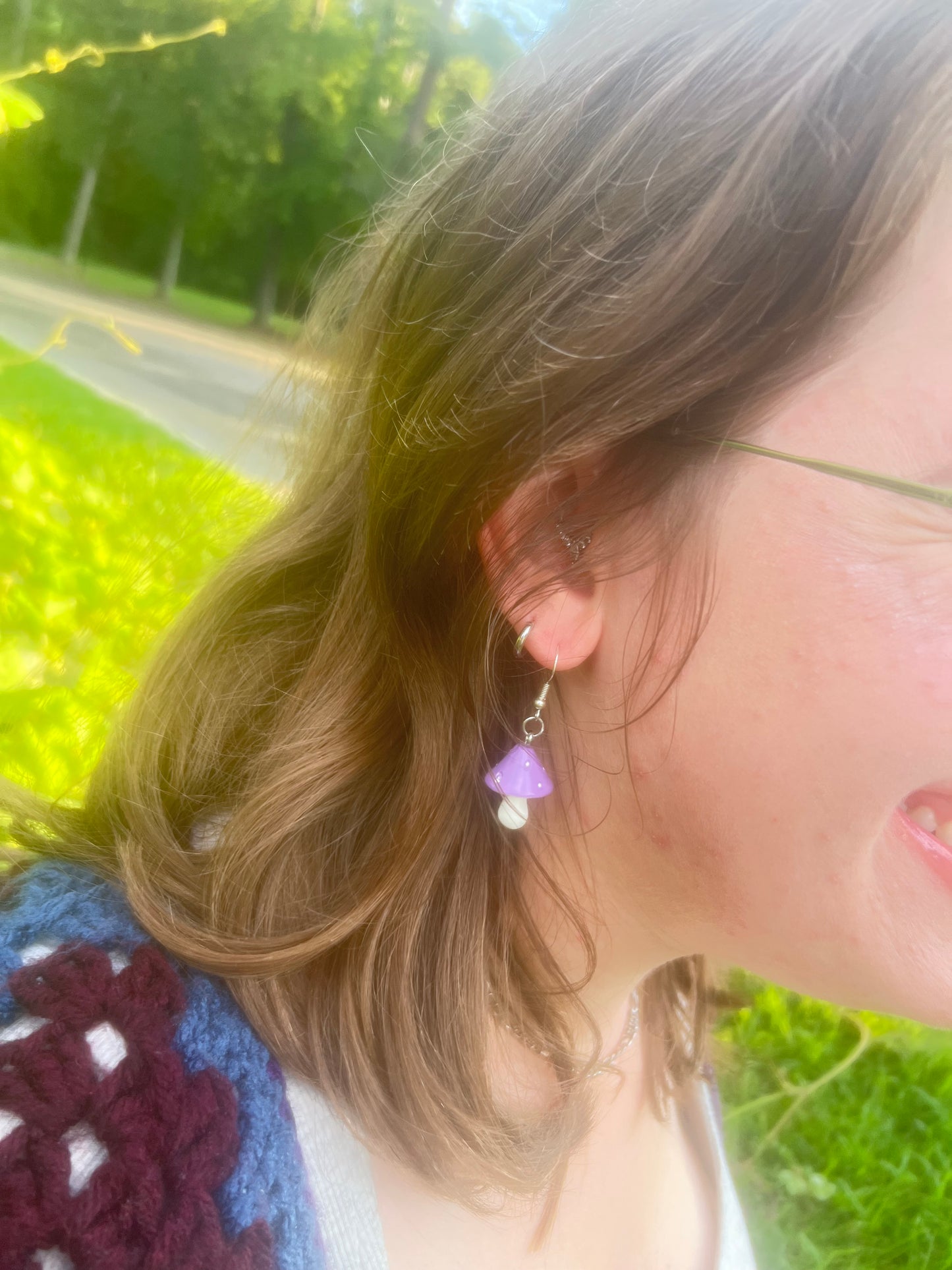 Mushroom Earrings