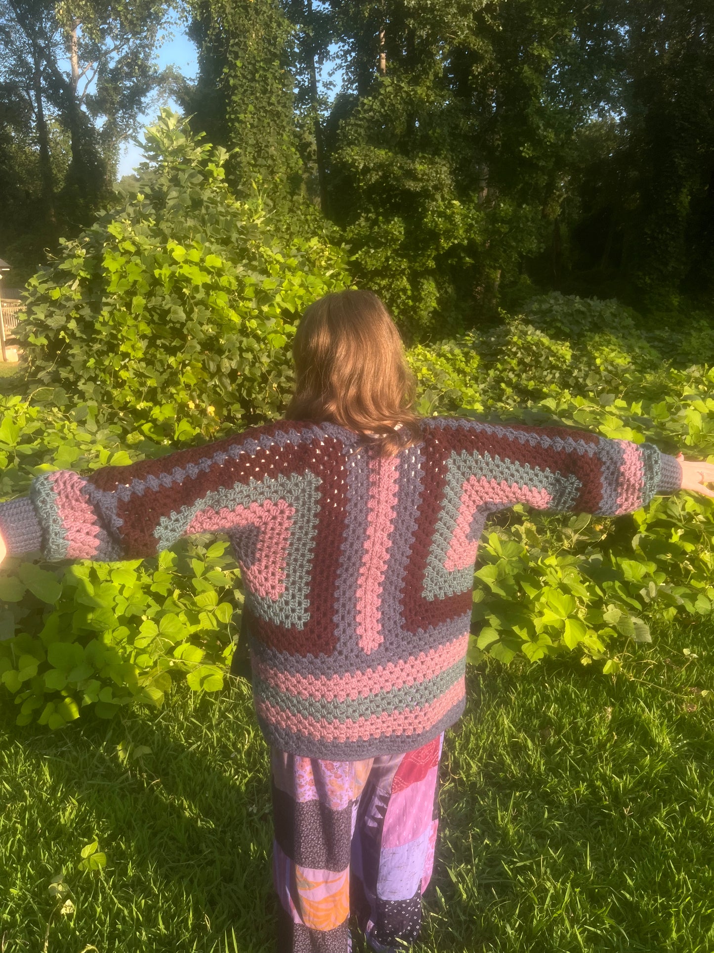 Granny Hexagon Cardigan