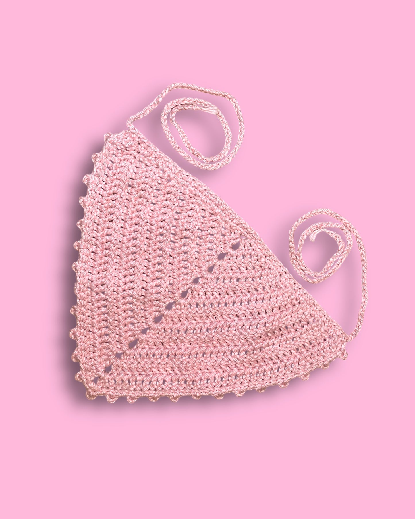 Solid Picot Bandana