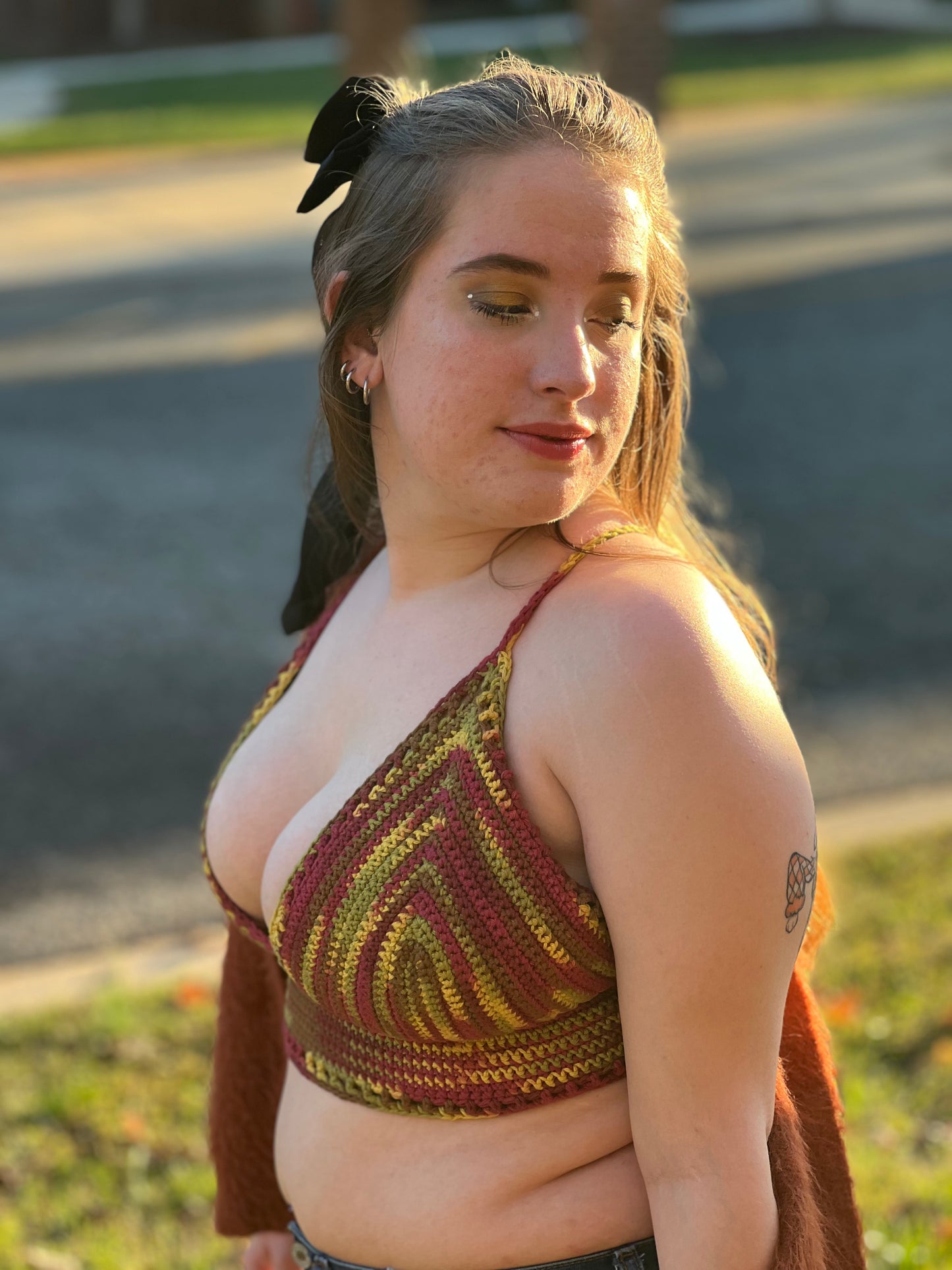 Striped Lilly Top