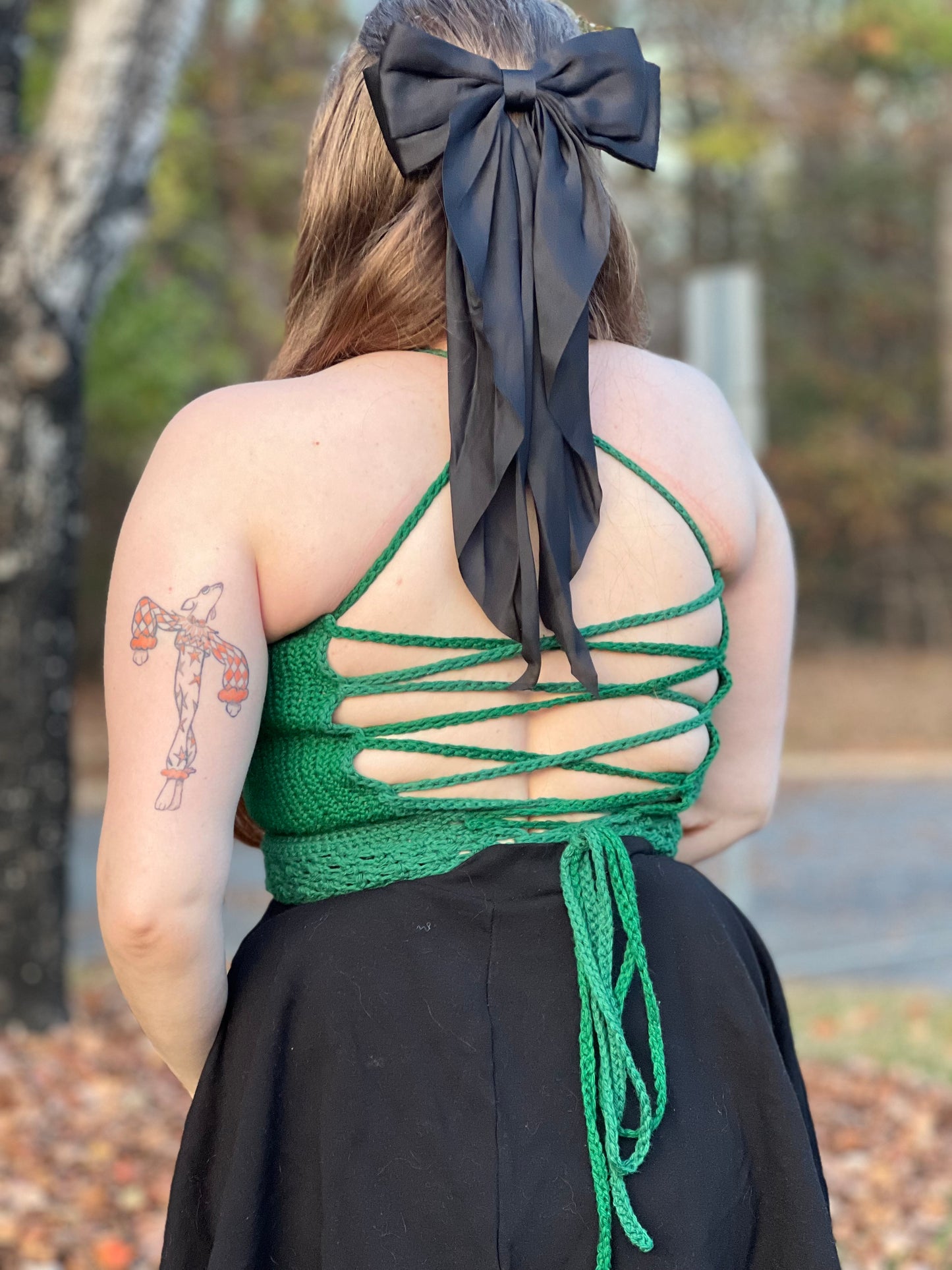 Solid Sneak-A-Peek Top