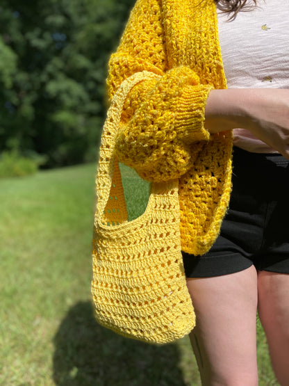 Textured Mesh Totebag