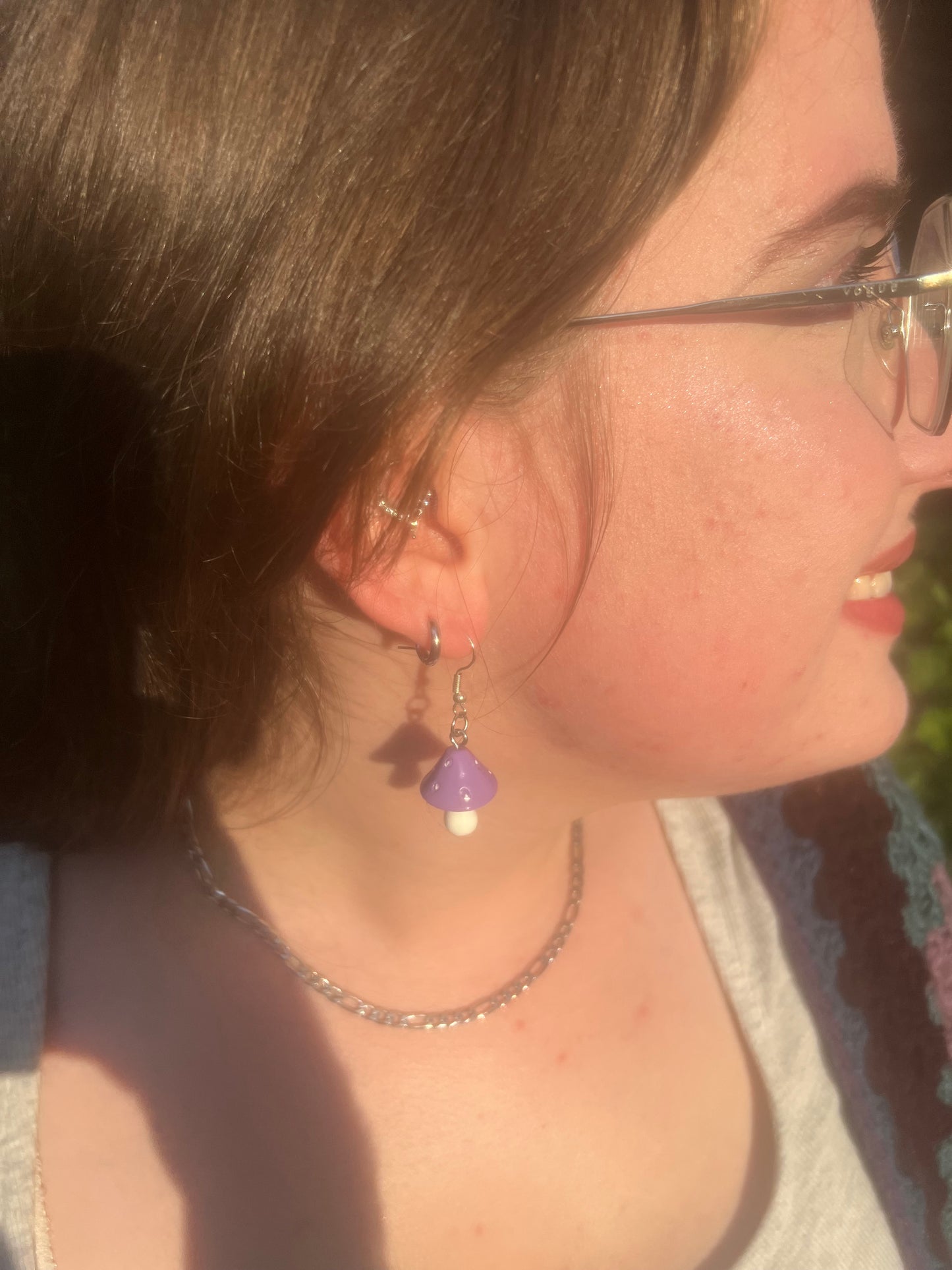 Mushroom Earrings