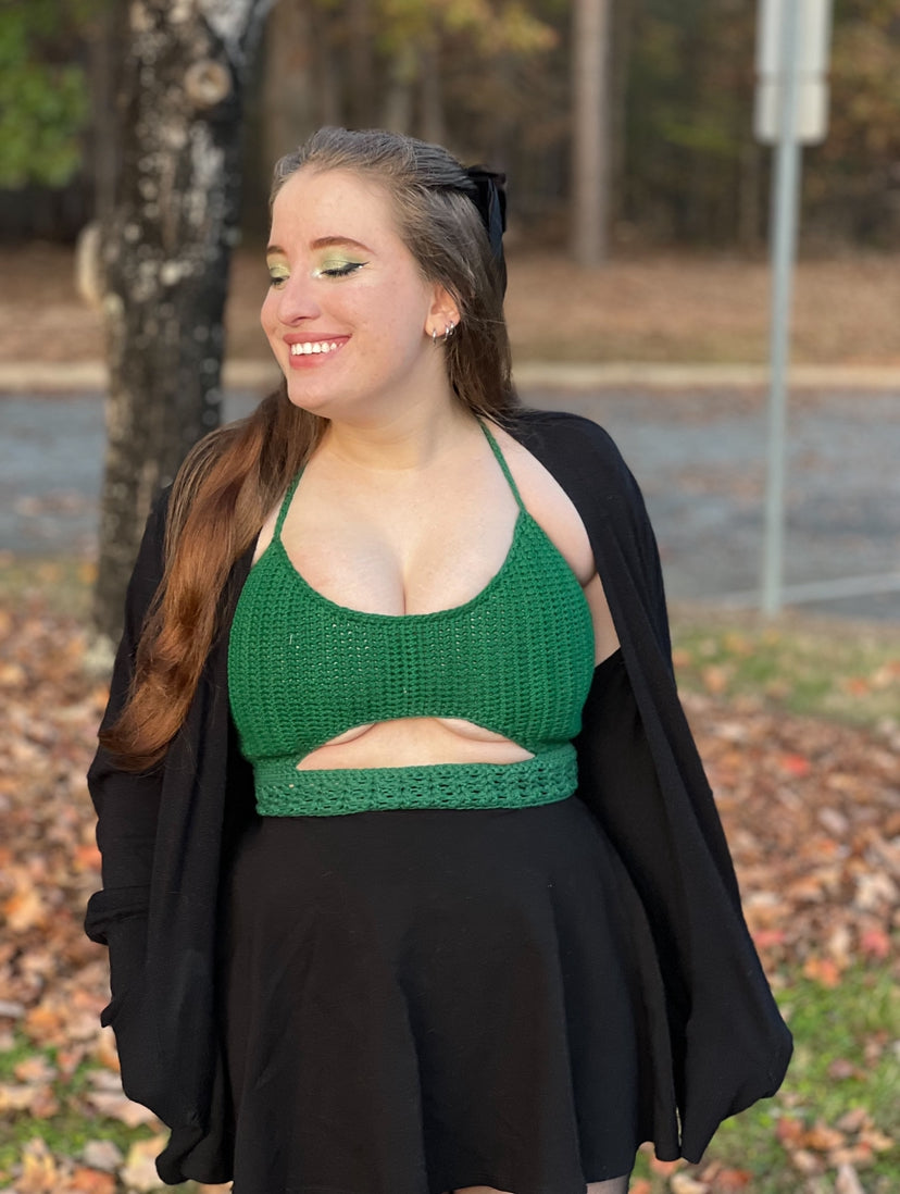 Solid Sneak-A-Peek Top