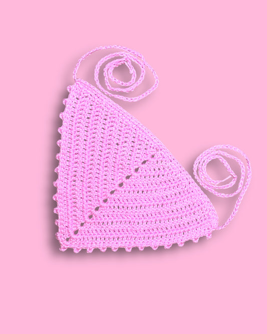 Solid Picot Bandana