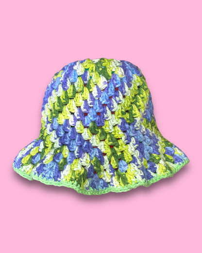 Ruffle Granny Bucket Hat