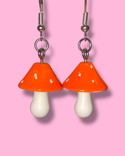 Mushroom Earrings