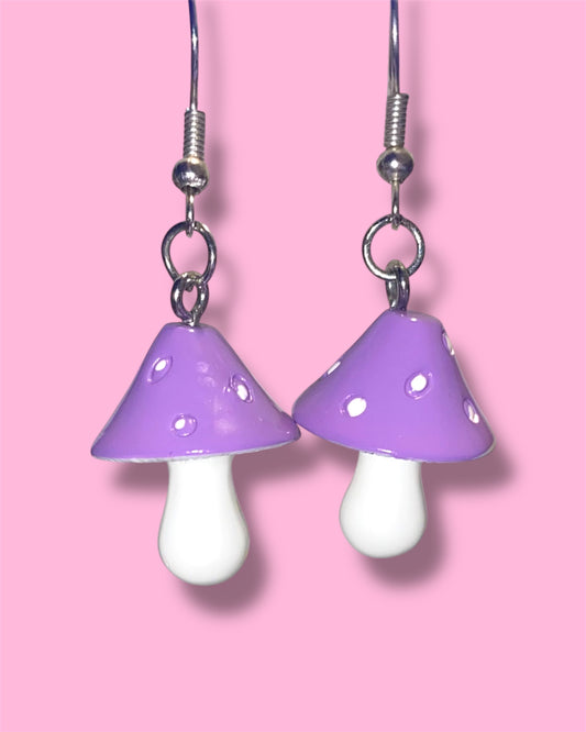 Mushroom Earrings