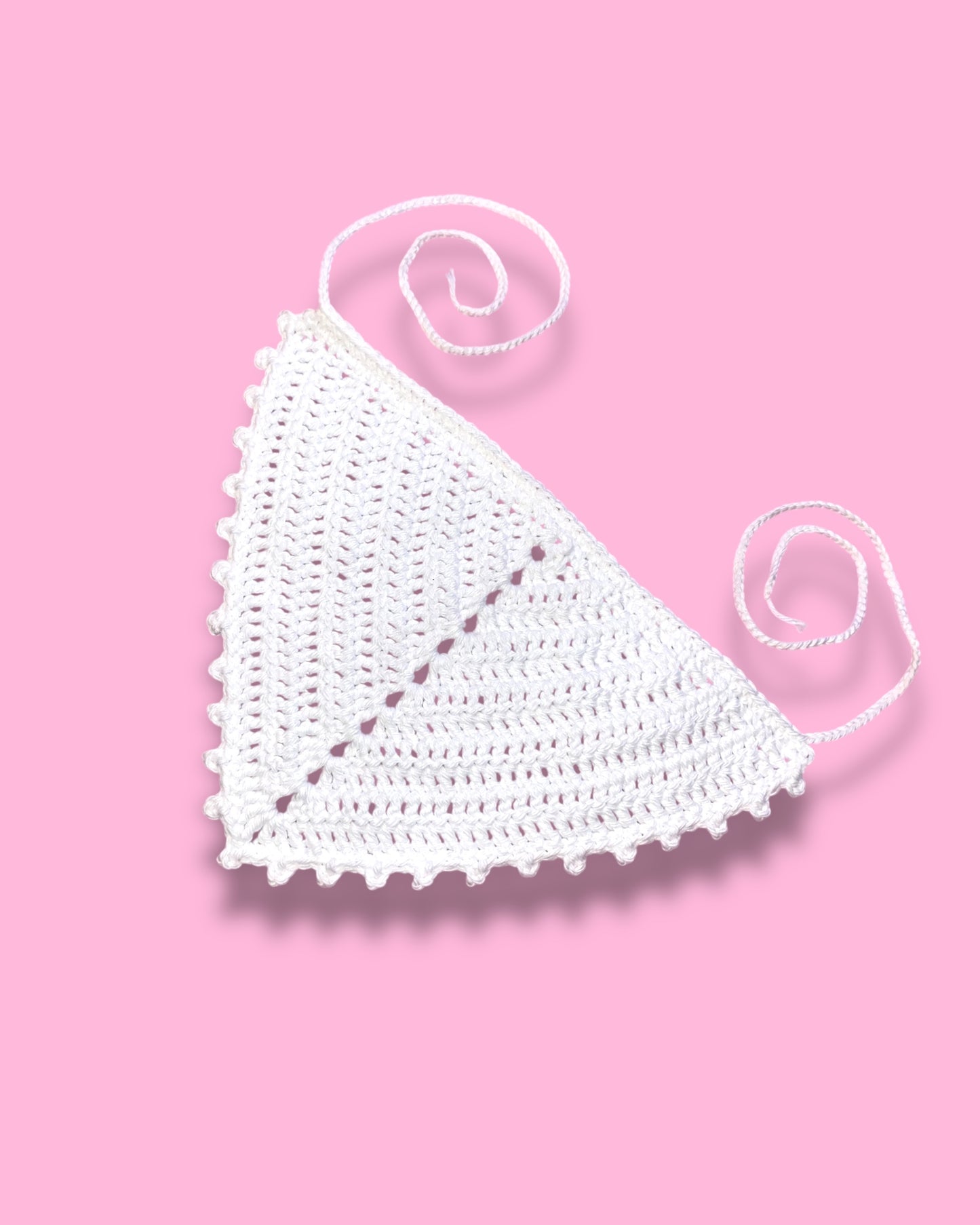 Solid Picot Bandana