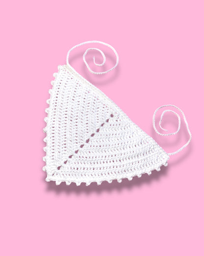 Solid Picot Bandana