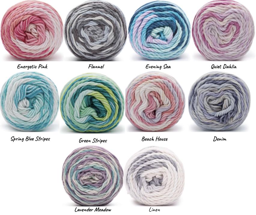 Striped Picot Bandana